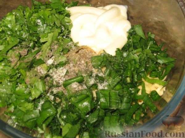 Лавашный рулет с печенью трески