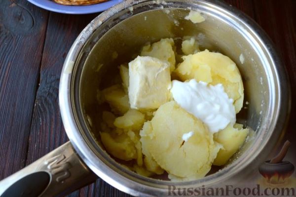 Роллы из блинчиков