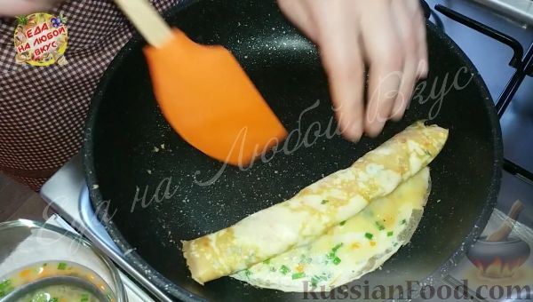 Яичный ролл (на завтрак)
