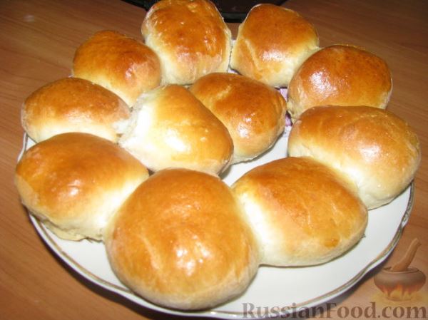 Пампушки с чесноком