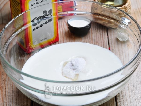 Панкейки на кефире без яиц