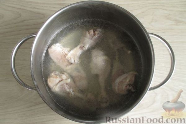 Роллы с курицей