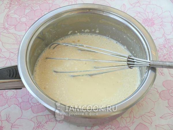 Блинный торт с заварным кремом